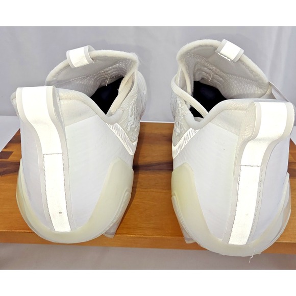 Adidas ADIZERO Football Cleats Mens Size 9.5 Triple White Iridescent Brand New - Picture 5 of 11